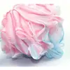Flor de Banho Tricolor Esfoliante de Costas Esponja de Banho Bola de Chuveiro Flor de Banho Esfoliante Suave para Costas Produtos de Banho 25g
