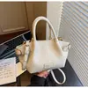 Nova Bolsa Tote Transfronteiriça com Padrão de Lichia 2025, Bolsa Saco, Bolsa de Ombro para Axila, Bolsa de Mão da Moda para Mulheres, Estilosa para o Dia a Dia