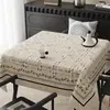 Mantel cuadrado estilo vintage, lavable, impermeable, a prueba de aceite, mantel cuadrado de PVC para comedor, tapete cuadrado para mesa de centro estilo retro francés