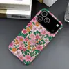 Venta Caliente en el Extranjero Flor de Colores Planta Manzana 17pm Funda para Teléfono Funda de Película Dos en Uno Mate IP18promax