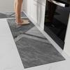 Alfombrilla Suave para Piso de Tierra de Diatomeas para Cocina, Resistente al Aceite, No Lavable, Antideslizante para el Hogar, Alfombrilla para Pies Absorbente de Agua, Resistente a la Suciedad, Alfombrilla Impermeable, Lavable