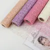 Materiales de Empaque Floral Estilo Coreano Malla Jacquard Floral Hecho a Mano Decoración de Ramo DIY Suministros para Floristería Flores