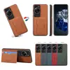 Denior Es Adecuado para Funda de Teléfono Móvil Huawei P70Pro, Funda Protectora con Tarjetero P60, Funda de Cuero Anticaídas Mate60Pro