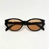 Óculos de Sol Estilo Coreano Coco Espelhado Cat-Eye 2025 Novo Modelo Óculos de Sol de Alta Qualidade com Proteção UV Óculos de Sol Xiaohongshu