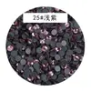 Diamantes de Oriente Medio DMC Diamantes Calientes Planos Fondo Pegamento de Vidrio Fondo Accesorios para Ropa Bolsas, Zapatos y Sombreros DIY, Diamantes para Uñas, Pegatinas para Joyería