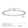 Quanxi Water Joyería Transfronteriza al por Mayor Acero Inoxidable de Moda Cadena de Cuentas de Fútbol Pulsera Apilable Br-1619