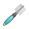 Herramienta para Deslanar Mascotas | Cepillo de Aseo de Acero Inoxidable, Diseñado Específicamente para Remover el Pelo de Mascotas - Adecuado para Gatos y Perros Empaque Blíster