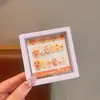 Novas Unhas Infantis Removíveis Vestíveis na Caixa para Meninas, Adesivos de Unha Removíveis, Adesivos de Unha Exquisitos de Desenho Animado, Peças de Unha