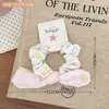 NUEVO Coletero de Lunares con Lazo Estilo Coreano, Estilo Femenino y Delicado de Dama, Versátil Accesorio para Recoger la Cola de Caballo Alta
