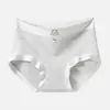 Ropa interior de periodo antibacteriana para niñas estudiantes de 10 A, algodón puro, longitud extendida, a prueba de fugas, transpirable, tiro medio, calzones de estudiante