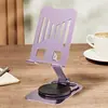 Soporte Giratorio de Metal para Escritorio Impresión Publicitaria logo Seguimiento Reproducir en Vivo Artefacto para Hombre Perezoso Sonido de Sacudida Explosiones Plegable Teléfono Móvil