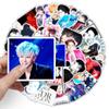 51 pegatinas decorativas de BIGBANG Quan Zhilong con diseño de grafiti de estrellas para equipaje, portátil, coche y scooter.