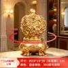 Decoración de Caldero Gan Kun de Nueve Vueltas Decoración para Sala de Estar China Decoración para Gabinete de Vino Decoración para Mesa de Oficina Artesanía para Apertura de Entrada Regalo