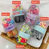 Populares Gomas de Pelo de Colores Nuevo Modelo 2025 para Niñas, Bandas de Goma Duraderas de Alta Elasticidad para Bebés y Niñas Pequeñas