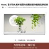 Pintura Decorativa para Caja de Medidor Eléctrico con Pequeñas Plantas Verdes Frescas, Pintura Colgante de Tamaño Grande para Cubrir Caja de Baja Tensión, Caja Multimedia, Caja de Distribución de Interruptores