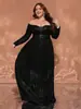 Vestido de noche de dama de honor elegante de comercio exterior europeo y americano de Amazon, de nueve cuartos, sin espalda, con lentejuelas, entallado, adelgazante, talla grande