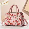 Comercio Exterior Transfronterizo Bolsas Más Vendidas Bolsas de Mujer 2025 Nuevo Bolso de Hombro Estampado Bolso Cruzado para Mujer Pequeño Cuadrado Exquisito Versátil