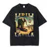 [Transfronterizo 230g] Camiseta Divertida Cerebro Podrido Italiano Tralalero Tralala Tung Tu
