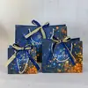 Sacos de Papel para Presente de Alta Qualidade para Aniversário, Dia dos Namorados e Celebração de Loja, Sacolas de Presente de Luxo Leve, Sacolas de Mão, Sacolas para Doces