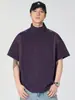 Ropa para Hombre Fengshe / Camiseta de Manga Corta Forrada para Hombre, Nueva Ropa Holgada para Ciclismo al Aire Libre de Verano, Estilo Retro Japonés Casual
