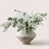 Jarrón de Cerámica Estilo Wabi-Sabi Arreglo Floral Adornos Decoración del Hogar de Gama Alta de Nicho Jarrón Adornos de Cerámica Maceta de Cerámica Zen