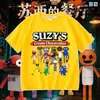 Nueva camiseta de manga corta para niños Suzys Restaurant, top de moda