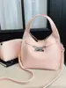 Bolso de Piel Rosa Suave de Alta Gama para Mujer 2026 Nuevo Estilo Bolso Cubo Bolso de Hombro Único Bolso Cruzado Versátil para Viajes al Trabajo Modelo de Diseño de Nicho
