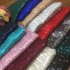 Directo de fábrica vestido nuevo boda tul bordado encaje accesorios bordado de cuentas verticales tela de encaje