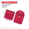 Bolsa de Veludo Arredondada Bolsa de Jóias Bolsa de Pano Pequena Bolsa de Anel Pulseira Bolsa de Jóias Logotipo Impresso
