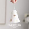 Nordic Ins Pingente de Natal Árvore de Natal Glitter Decorações de Festival Shopping Shopping Janela Cena Sinos Cinco Estrelas