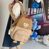 Mochila de Dibujos Animados Estilo Japonés para Mujer, Linda, Suave, con Pollito Lindo, Mochila Escolar Elegante para Chica, 2024 Nueva Mochila para Estudiante Universitario