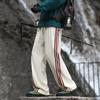 Pantalones de Chándal Anchos de Color Sólido con Tres Rayas Americanas 2025 para Hombre, Primavera y Otoño, Holgados, Casuales, Venta al por Mayor Transfronteriza