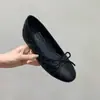 Bailarinas Mary Janes de Piel Suave con Lazo Estilo Francés Pequeño Lujo para Mujer Primavera Planos Nuevos 2026