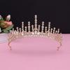 2025 Nuevos Accesorios para el Cabello de Novia Corona de Princesa de Cristal Europea y Americana Accesorios para el Cabello de Alta Gama Tocado de Boda para Cumpleaños