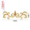 Pegatina de tela bordada Xiangyun de oro y plata, accesorios de decoración de ropa de alto rendimiento, patrón de vestido antiguo, bordado de muaré dorado, pieza de bordado para planchar