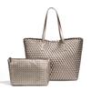 2024 Verano Europeo y Americano Ocio Bolso Grande Bolso Tejido Bolso Cesta de Verduras Bolso de Hombro Gran Capacidad Práctico Bolso Tote para Viajero