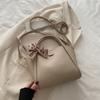 Nova Bolsa Feminina de Inverno 2024 Moda de Alto Padrão Bolsa Saco Bolsa de Mão Nova Feminina para o Dia a Dia Versátil Bolsa Cesta de Legumes