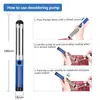 Bomba de Vacío de Succión de Estaño Semi-aluminio para Eliminación de Estaño Herramienta de Eliminación de Soldadura Amazon Explosions Tin Suction Line cp2015-2515
