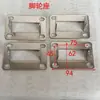 Cinta transportadora de accesorios línea de cinta asiento con ruedas soporte de montaje tipo 6262 perfil 2.5 3 pulgadas ruedas uso