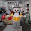 Disfraz de Mascota de Dibujos Animados Labubu Anime para Adultos Performance Caminante Inflable Muñeco Labubu Disfraz Accesorio Ropa