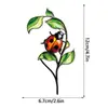 JSTY507-537 Vaso de flores transfronteiriço arte em ferro inserção decorativa jardim externo artesanato em metal inserção decorativa de solo