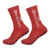 Nuevas calcetas de fútbol adhesivas transfronterizas, modelo FS, malla antideslizante, de caña media, transpirables, profesionales, para entrenamiento deportivo al aire libre