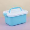 Caja de Almacenamiento Plástico Caja de Almacenamiento Extra Grande Engrosada Caja de Almacenamiento de Ropa Juguetes Caja de Acabado para Coche Hogar