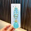 Chaveiro de Abacaxi com Contas Corrente de Celular Fruta Abacaxi Pingente de Bolsa Chaveiro para Meninas Máquina de Garra Pequeno Presente