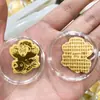 Pegatinas para Teléfono con Contenido de Oro de 2Mg de Shenzhen Shuibei, Mismo Estilo que las Pegatinas del Gato Atrae Fortuna, Pegatinas Doradas Adhesivas para Atraer Riqueza, Regalos Promocionales