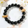 Pulseras de Bodhi de Material Viejo de Núcleo Suave Natural para Hombres y Mujeres, Cuentas de Bodhi de Material Viejo, Cuentas de Rosario, Pulseras Hechas a Mano, Fabricantes Mayoristas
