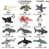 Modelos Realistas de Animales Marinos Transfronterizos: Tiburón Azul, Megalodón, Tiburón Ballena Gris, Tiburón Blanco, Tiburones Martillo Juguetes