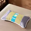 Almohada Refrigerante Hoja de Té Hielo Ratán Hoja de Bambú Almohada Individual con Aroma a Té Almohada de Trigo Sarraceno para Adultos Estudiante Siesta Verano Almohada Refrigerante