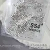 1440 kit completo broca de unha atacado colorida redonda plana cristal vidro Diamante versátil diy decorações de unha