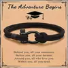 Pulsera de Moda Transfronteriza Europea y Americana Brazalete Tejido para Hombres Cierre de Acero Inoxidable Cuerda Roja de Mano para Pareja Joyería para Estudiantes